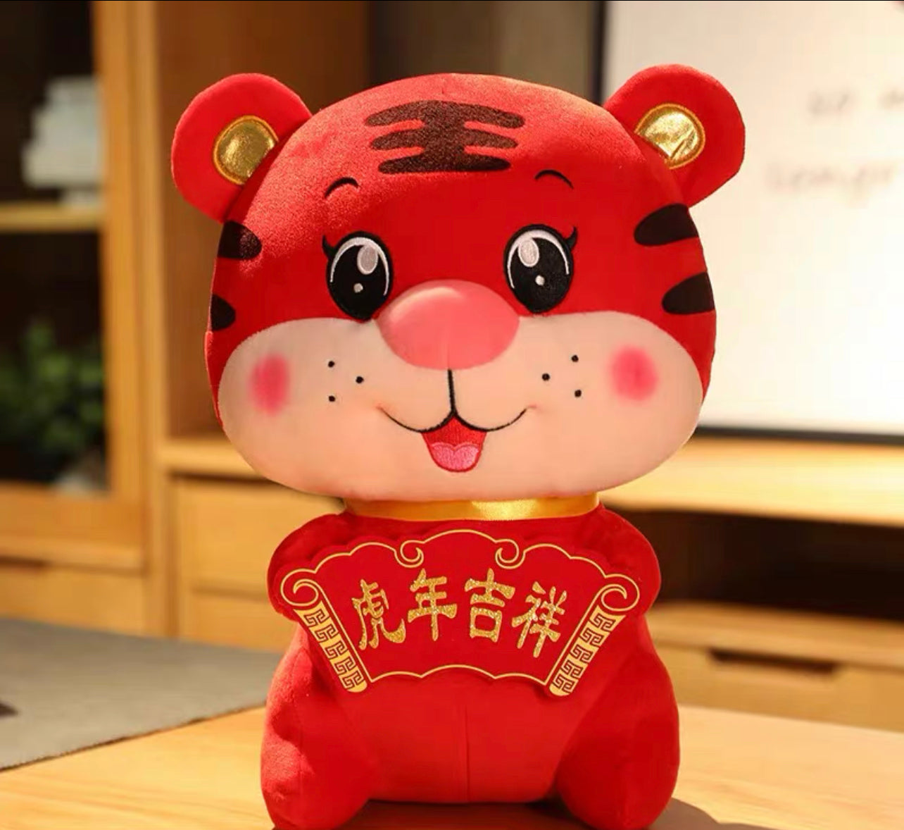 Chinese New Year 2022 gift; tiger year gift; Wall décor; toy tiger; red envelops; lunar year; lunar new year party supplies