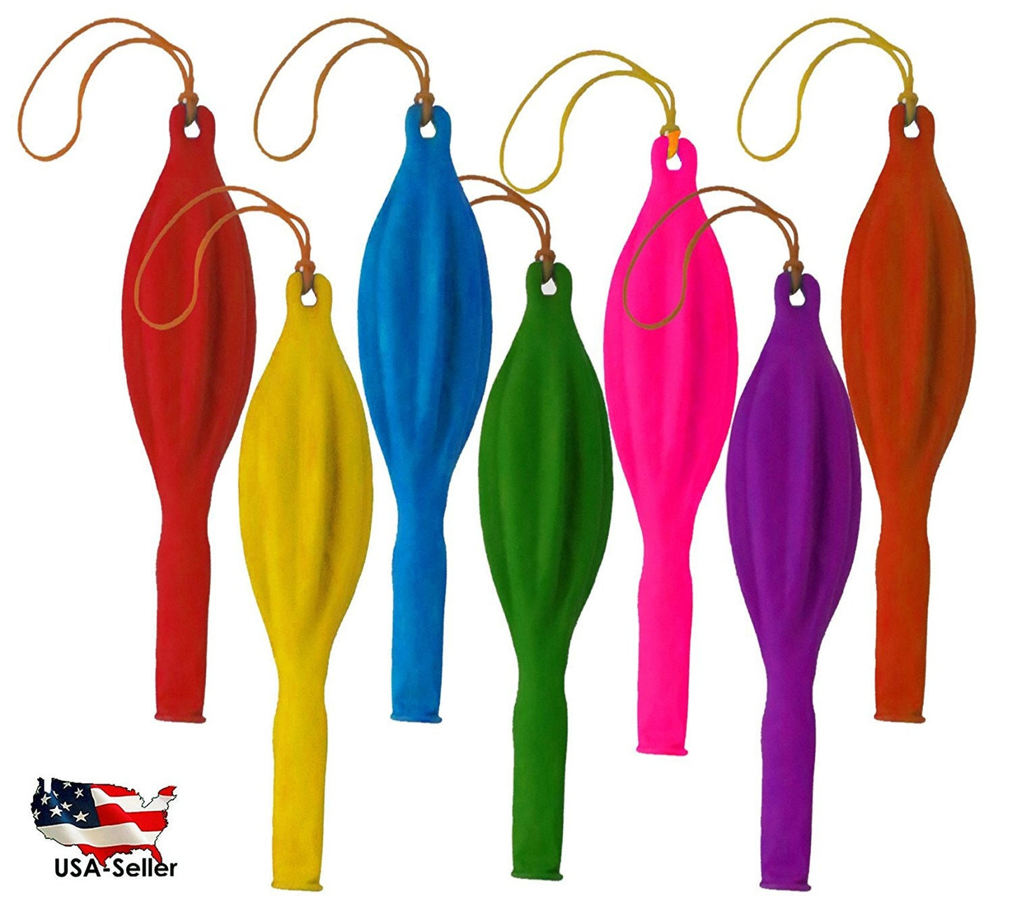 8x Pack Goody Bags; Pre Made & Filled with Toys, Filled Goody Bag / Loot Bag, dinosaur, blowout, whistle, punch ball