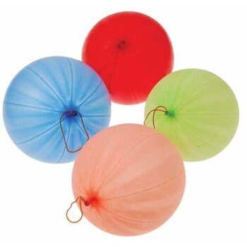 8x Pack Goody Bags; Pre Made & Filled with Toys, Filled Goody Bag / Loot Bag, dinosaur, blowout, whistle, punch ball