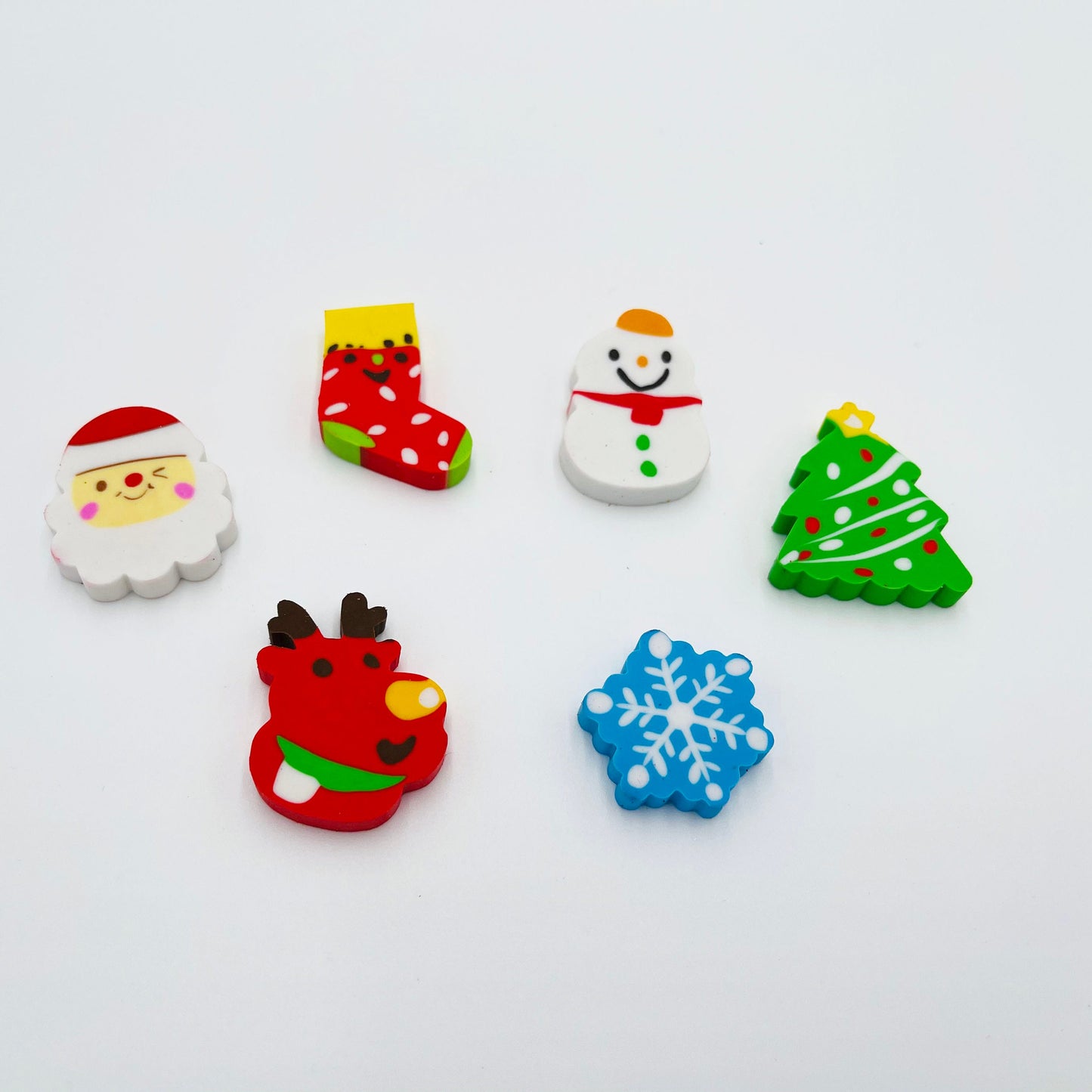 8x Pack Christmas Goody Bags; Pre Filled with Toys, Boys and Girls; Filled Goody Bag; Loot Bag; LED Ornament; Slap Bracelets