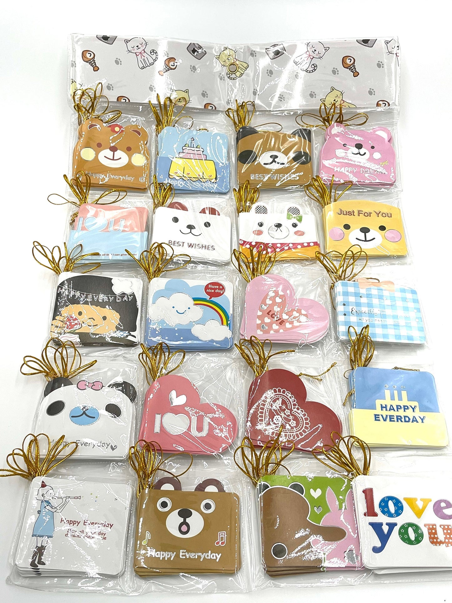 8x pen rose + greeting cards; Valentine's gift; Valentine's kids gift; classroom gifts