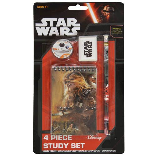 Star Wars Ep7 4pk Study Kit on Blister Card (1 pack)