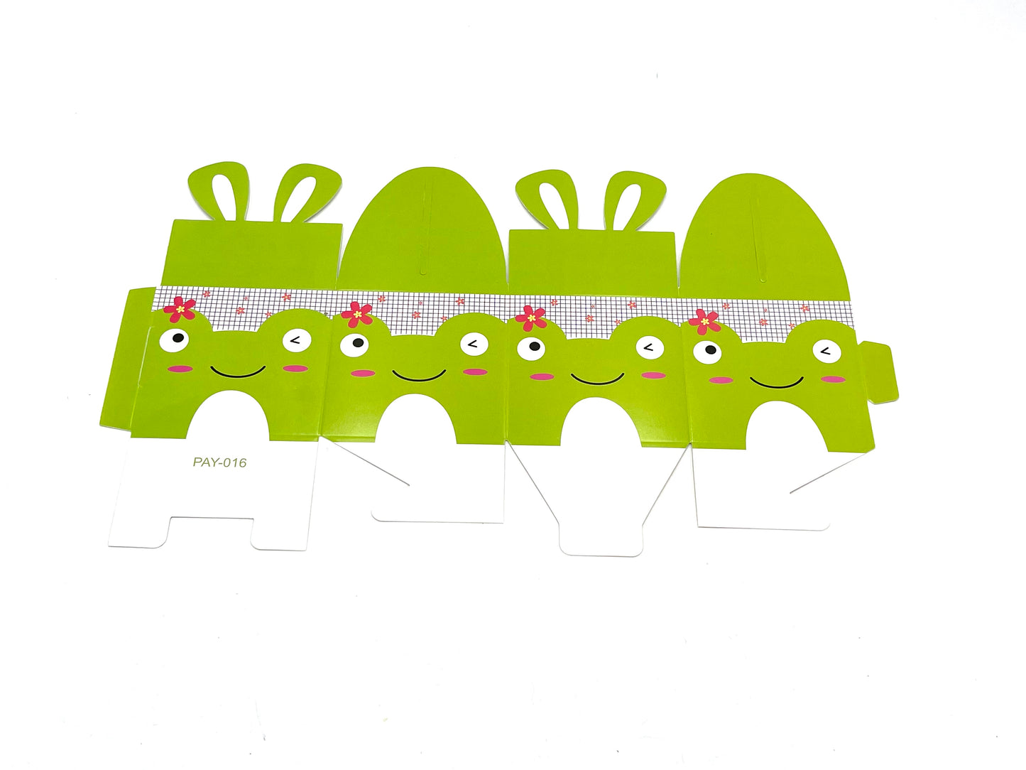 Gift Boxes Green 8.5x8.5x8.5cm (1x)