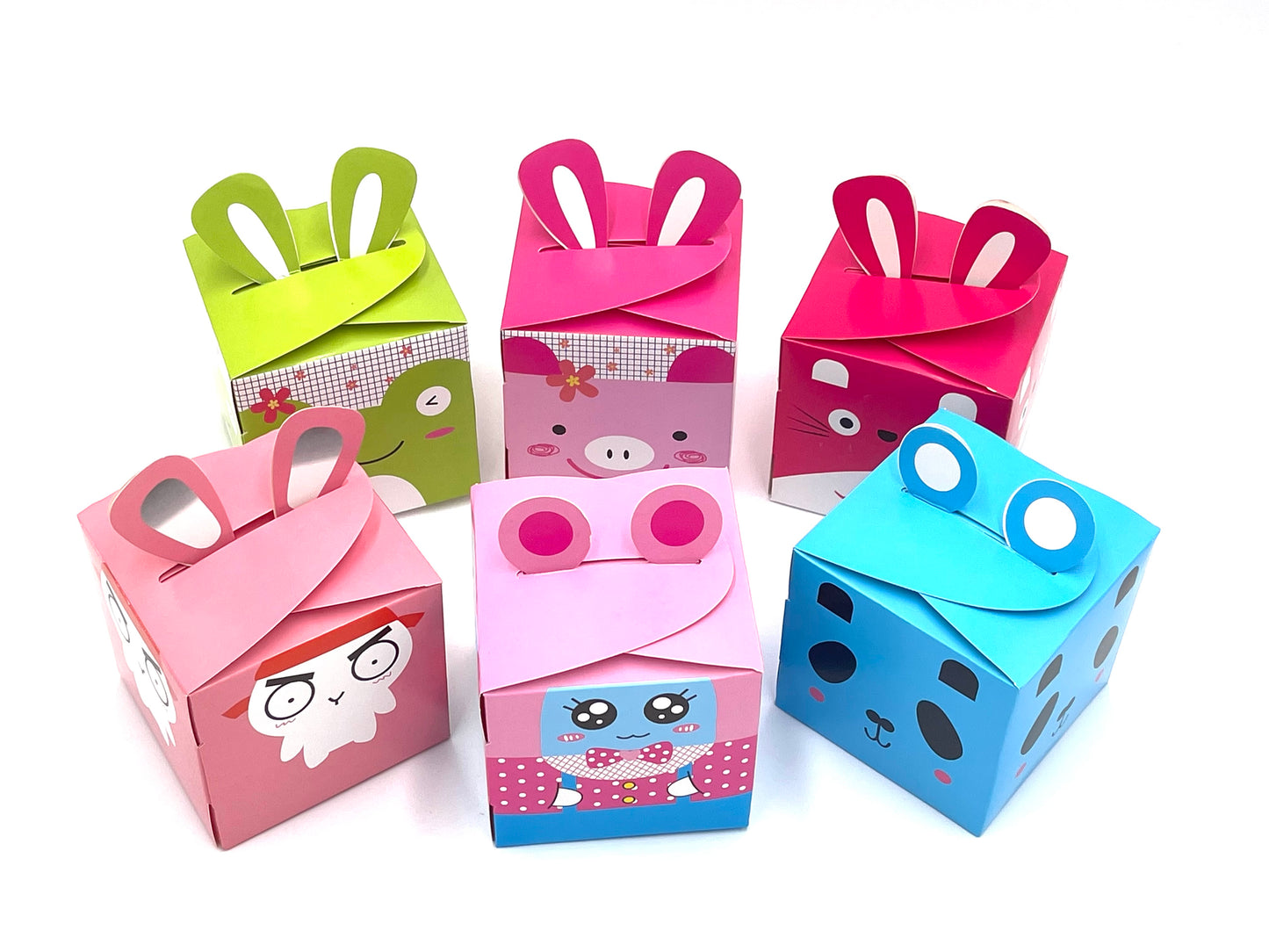 6x Gift Boxes 8.5x8.5x8.5cm