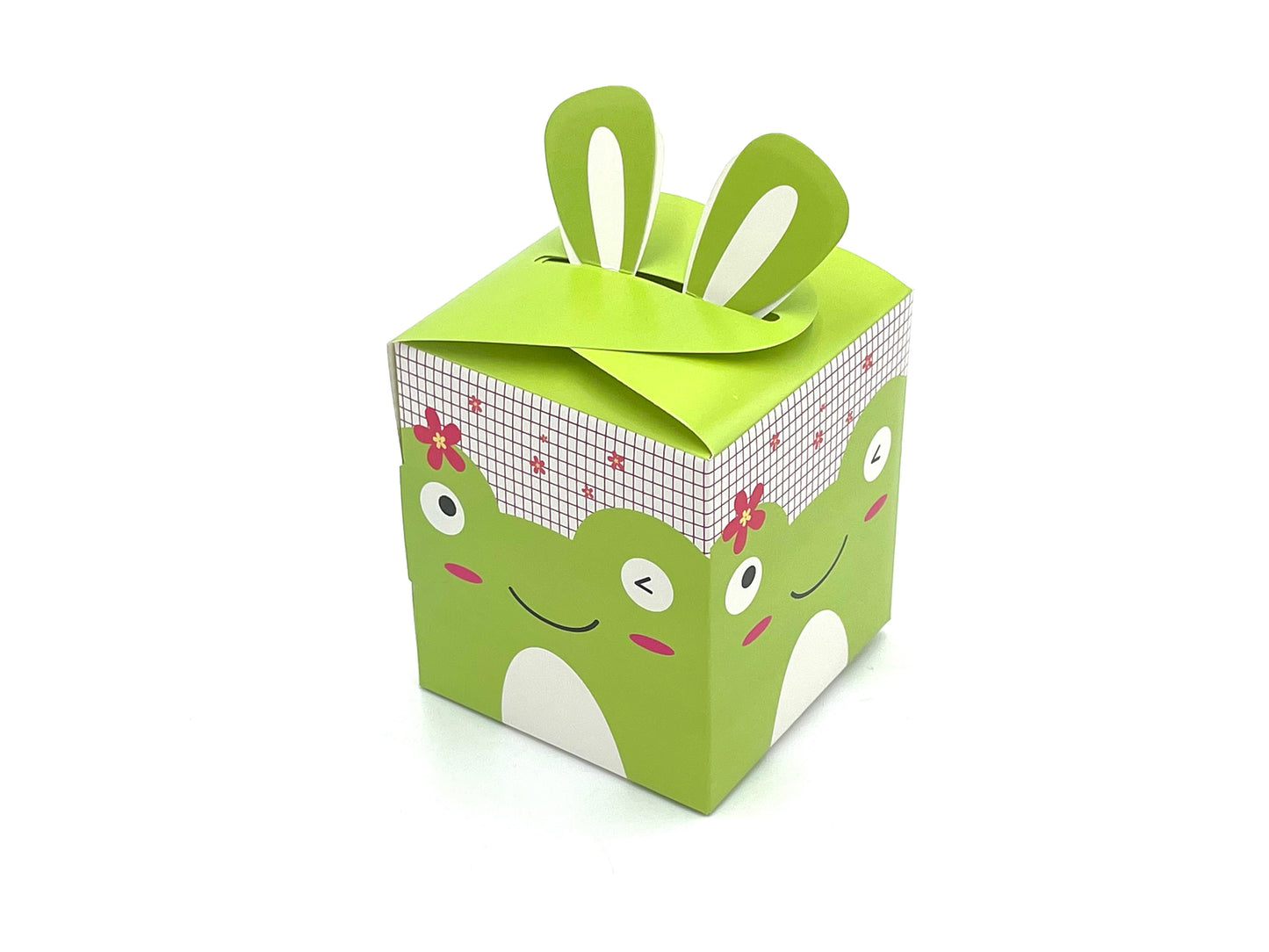 Gift Boxes Frog 10x8.5x8.5cm (1x)