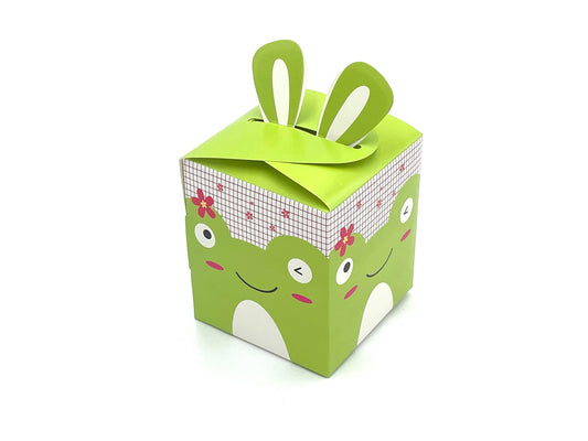 Gift Boxes Frog 10x8.5x8.5cm (1x)