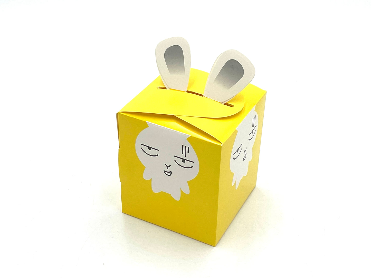 Gift Boxes Yellow023 10x8.5x8.5cm (1x)