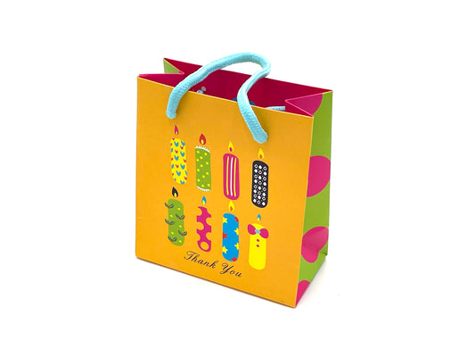 8x Paper Gift Bags Just for you 14x15x17cm