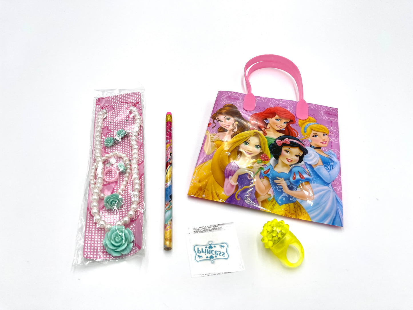 6x Pack Princess Goody Bags; Pre Made & Filled with Toys, Filled Goody Bag