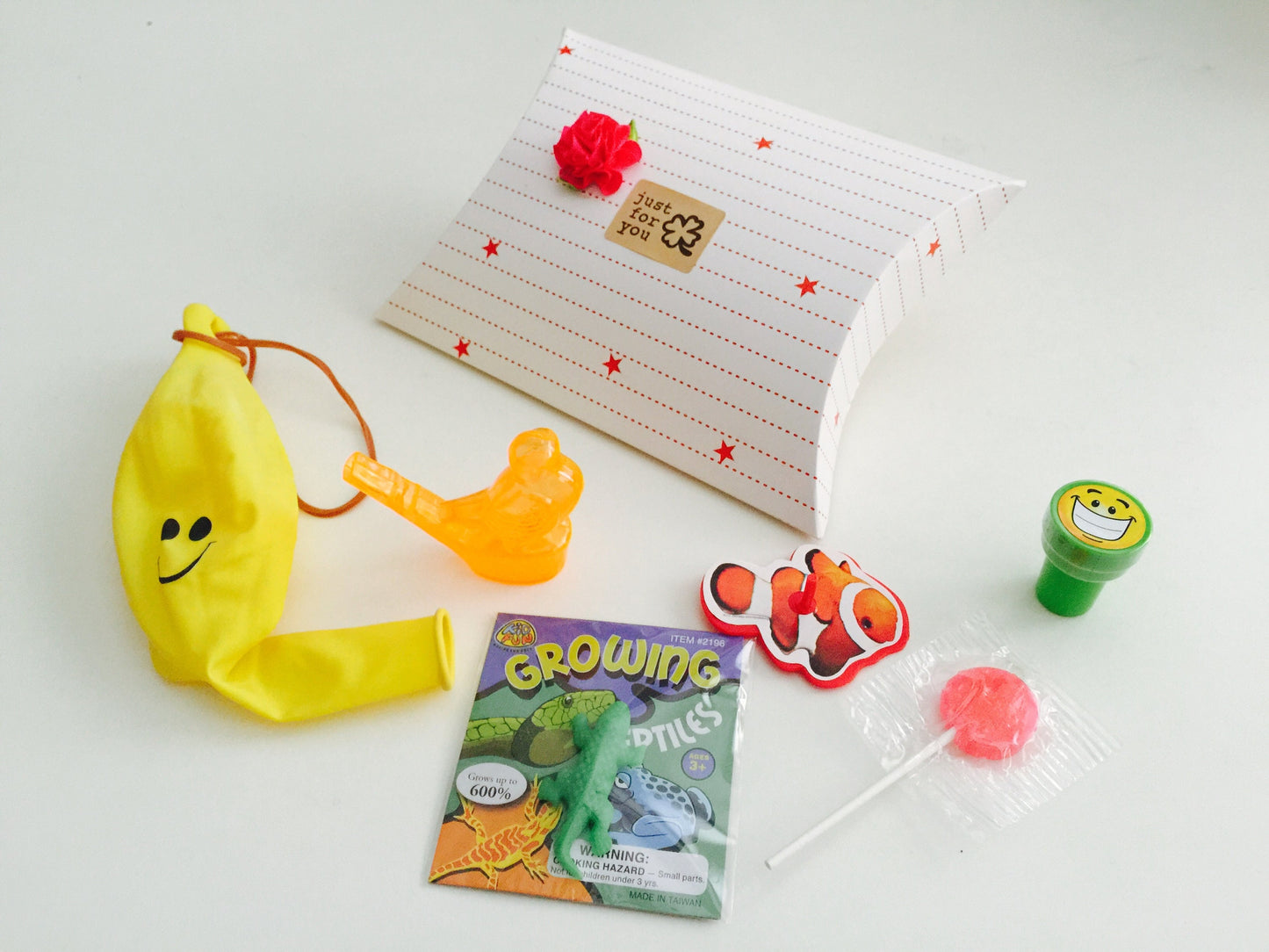 8x Pack Kids Birthday Goody Bags; Pre Made & Filled with Toys, Filled Goody Bag / Loot Bag