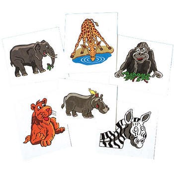 8x Pack Circus Birthday Goody Bags; Pre Made & Filled with Toys, Filled Goody Bag / Loot Bag