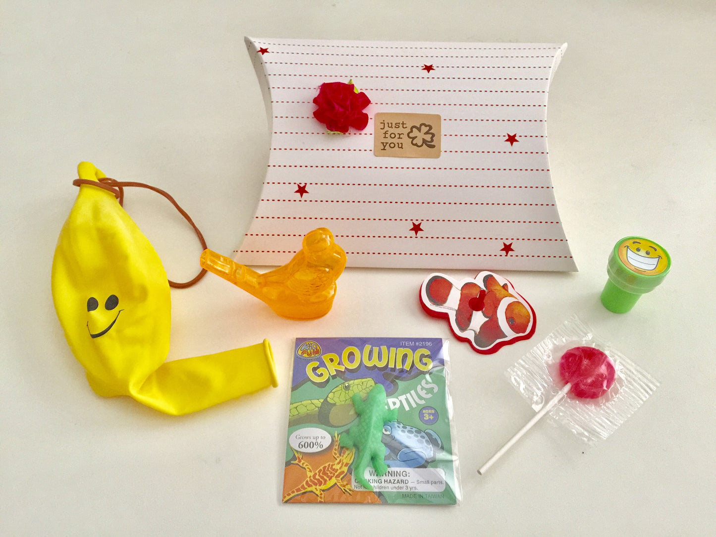 8x Pack Kids Birthday Goody Bags; Pre Made & Filled with Toys, Filled Goody Bag / Loot Bag