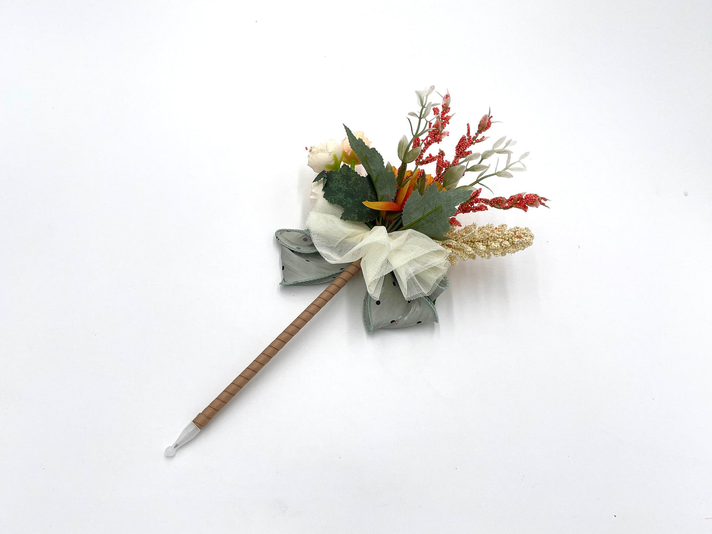 1x Flower Pen with greeting card; Valentine's gift; Valentine's gift for teacher; thank you gift